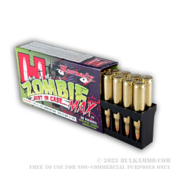 200 Rounds of .223 Ammo by Hornady - 55gr Zombie Z-Max