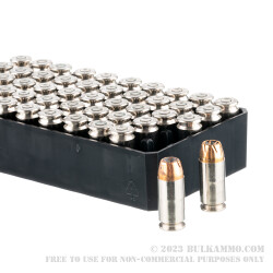 50 Rounds of .40 S&W Ammo by Remington Golden Saber Bonded - 180gr JHP