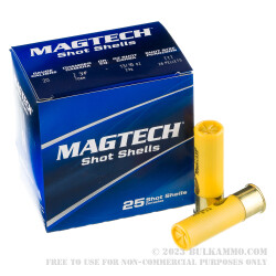 250 Rounds of 20ga Ammo by Magtech - 13/16 ounce F shot