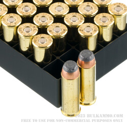 500 Rounds of .44 Mag Ammo by Fiocchi - 240gr JSP