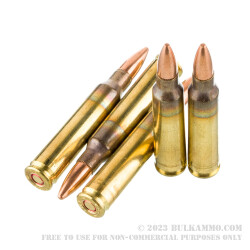 500 Rounds of 5.56x45 Ammo by IMI - 55gr FMJ M193