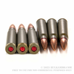 20 Rounds of 8 mm Mauser Ammo by Romanian Surplus - 150gr FMJ
