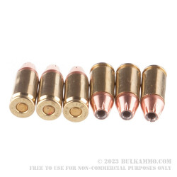 250 Rounds of 9mm Ammo by Hornady American Gunner - 115gr JHP