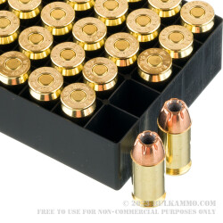 50 Rounds of .45 ACP Ammo by Fiocchi - 230gr JHP