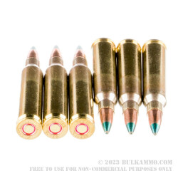 20 Rounds of M855 5.56x45 Ammo by Prvi Partizan - 62gr FMJ