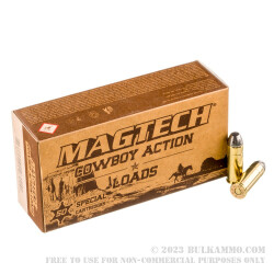 50 Rounds of .45 Long-Colt Ammo by Magtech - 200gr LFN
