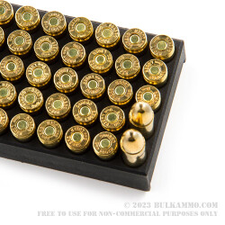 50 Rounds of 9mm Ammo by Sumbro - 115gr FMJ