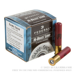25 Rounds of .410 Ammo by Federal -  #6 shot