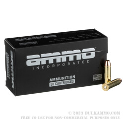 1000 Rounds of .38 Spl Ammo by Ammo Inc. - 125gr TMJ