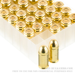 50 Rounds of .380 ACP Ammo by Fiocchi - 95gr FMJ