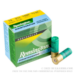 25 Rounds of 12ga Ammo by Remington Disintegrator - 5/8 ounce lead-free frangible sabot slug