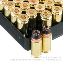 50 Rounds of 9mm +P Ammo by IMI Black Dot - 124gr JHP