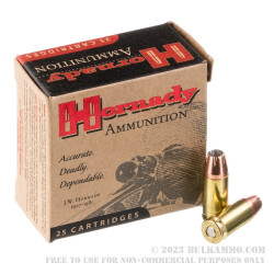 25 Rounds of 9mm Ammo by Hornady - 147gr JHP