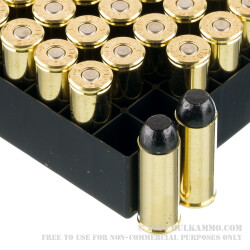 50 Rounds of .45 Long-Colt Ammo by Fiocchi - 250gr LRNFP
