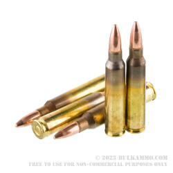 125 Rounds of 5.56x45 Ammo by Winchester USA VALOR - 55gr FMJ M193