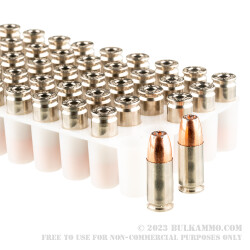 50 Rounds of 9mm Ammo by Speer Gold Dot LE - 147gr JHP
