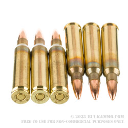20 Rounds of .223 Ammo by Corbon Performance Match  - 55gr FMJ