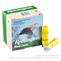 25 Rounds of 20ga Ammo by Remington - 7/8 ounce #7 1/2 shot