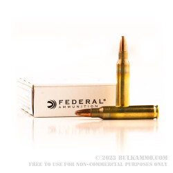20 Rounds of Bonded 5.56x45 Ammo by Federal RXM556T3 - 62gr SP