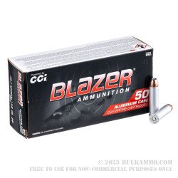 1000 Rounds of .357 Mag Ammo by Blazer - 158gr JHP