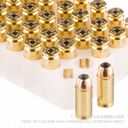 50 Rounds of .40 S&W Ammo by Federal - 180gr HST JHP