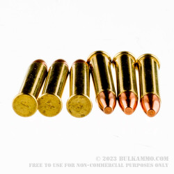 50 Rounds of .22 WMR Ammo by Fiocchi - 40gr TMJ