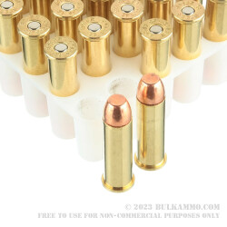 50 Rounds of .38 Spl +P Ammo by Speer Lawman - 158gr TMJ