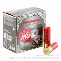 25 Rounds of 12ga Ammo by Winchester 150 yr Commemorative- 3" 1 1/4 ounce #2 Shot