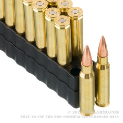 20 Rounds of .308 Win Ammo by Ammo Inc. - 150gr FMJ