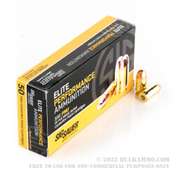 50 Rounds of .45 ACP Ammo by SIG - 230gr FMJ