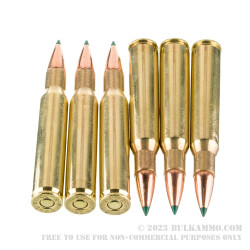 200 Rounds of 30-06 Springfield Ammo by Remington Core-Lokt Tipped - 180gr Polymer Tipped