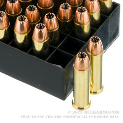 25 Rounds of .357 Mag Ammo by Hornady Handgun Hunter - 130gr MonoFlex