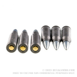 20 Rounds of .308 Win Ammo by Tula - 150gr FMJ