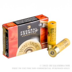 250 Rounds of 20ga Ammo by Federal Premium - 2-3/4" 3/4 ounce Rifled Slug