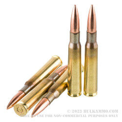 100 Rounds of .50 BMG Ammo by Magtech - 624gr FMJ