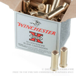 50 Rounds of .38 Spl Ammo by Winchester -  Blanks