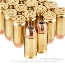 20 Rounds of .40 S&W + P Ammo by Buffalo Bore - 155gr JHP