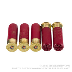 5 Rounds of 12ga 3" Ammo by Federal Vital-Shok -  00 Buck (Copper-Plated Lead Buckshot)