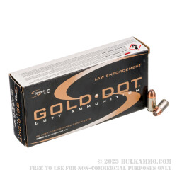 50 Rounds of .380 ACP Ammo by Speer LE - 90gr JHP