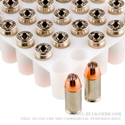 50 Rounds of .380 ACP Ammo by Speer LE - 90gr JHP