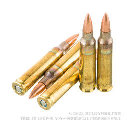 500 Rounds of 5.56x45 Ammo by Federal American Eagle - 55gr FMJ XM193