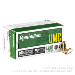 100 Rounds of .45 ACP Ammo by Remington - 230gr MC