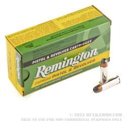 500 Rounds of .38 Special +P Ammo by Remington Express - 125gr SJHP
