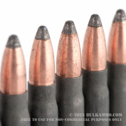 20 Rounds of 7.62x39mm Ammo by Brown Bear - 125gr SP