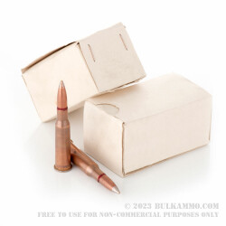 880 Rounds of 7.62x54r Ammo by Bulgarian Surplus - 147gr FMJ