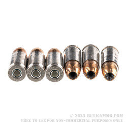 20 Rounds of 9mm Ammo by Remington Golden Saber Bonded - 147gr BJHP