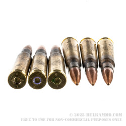 50 Rounds of .50 BMG Ammo by Lake City - 660gr FMJ M33