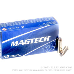 50 Rounds of .44 Mag Ammo by Magtech - 240gr SJSP