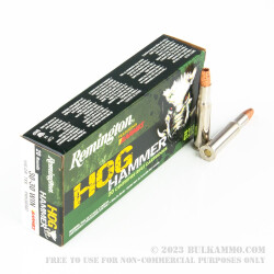 20 Rounds of 30-30 Win Ammo by Remington Hog Hammer - 150gr TSX