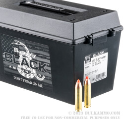 150 Rounds of .450 Bushmaster Ammo by Hornady BLACK in Field Box - 250gr FTX